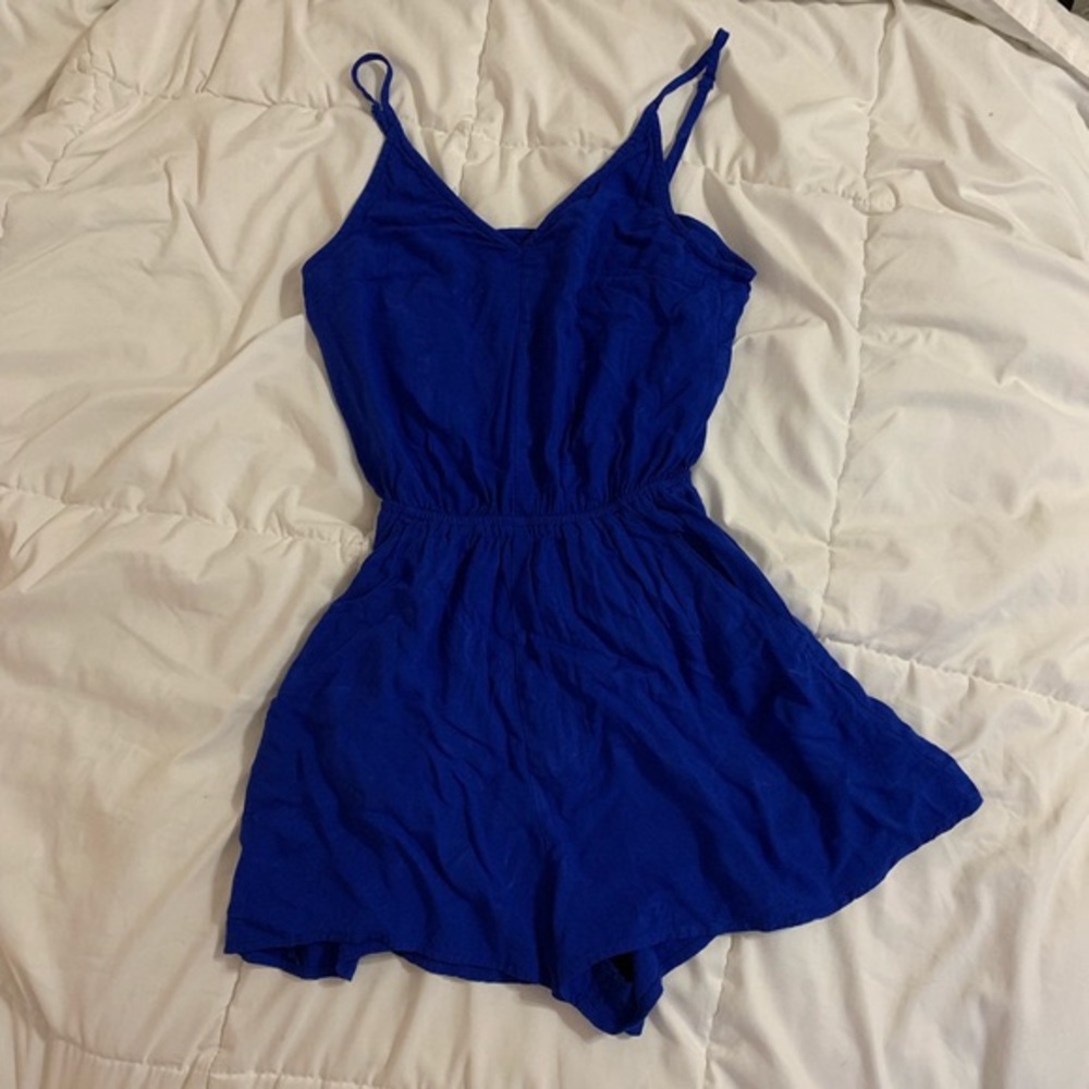 🥶🌳ROYAL BLUE ROMPER